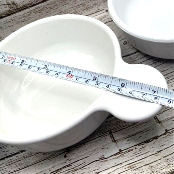 Vintage Corningware White Grab It Bowls x2 P-150-B 550ml - Picture 6 of 10